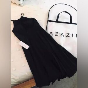 Azazie Elegant Black Prom Dress